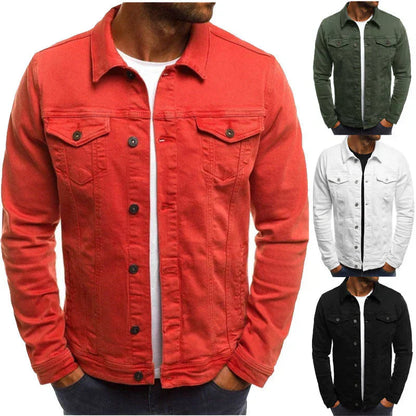 Timeless Mens Button Down Jacket