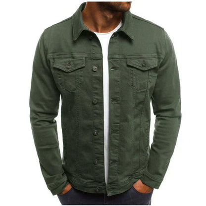Timeless Mens Button Down Jacket