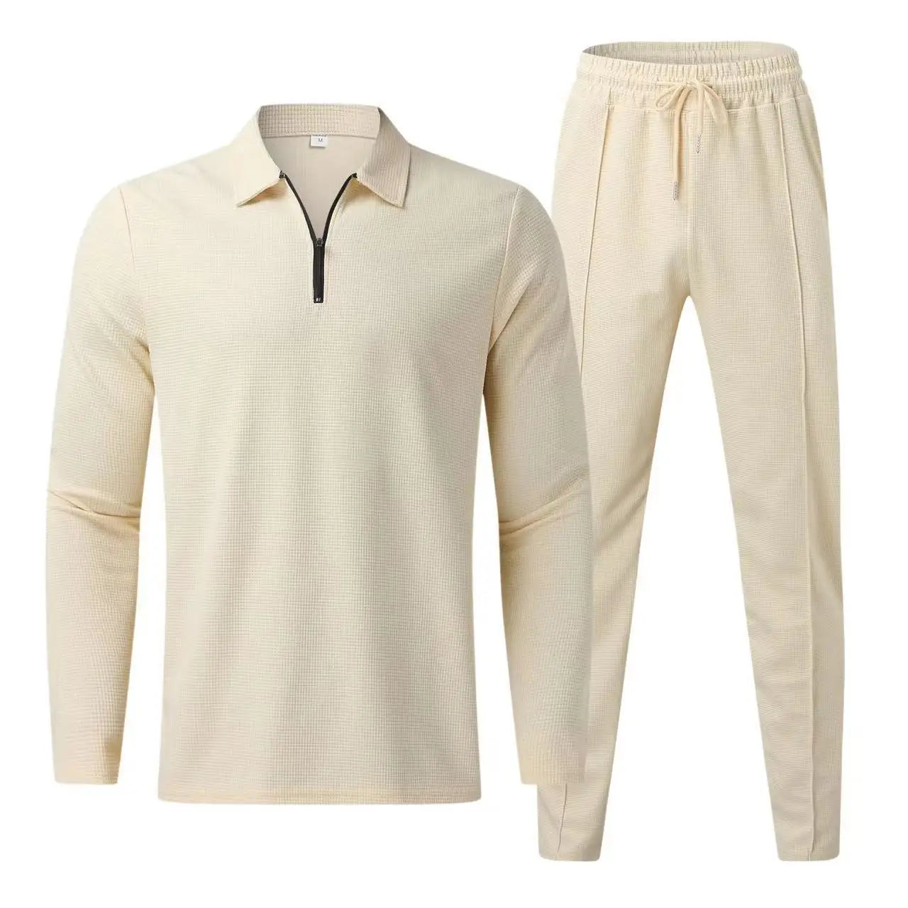 Men's Fleece Sport Jacket Pant Set - Luxivelle