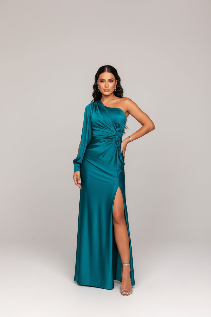 Beautiful Long Split Dress for Ladies - Luxivelle