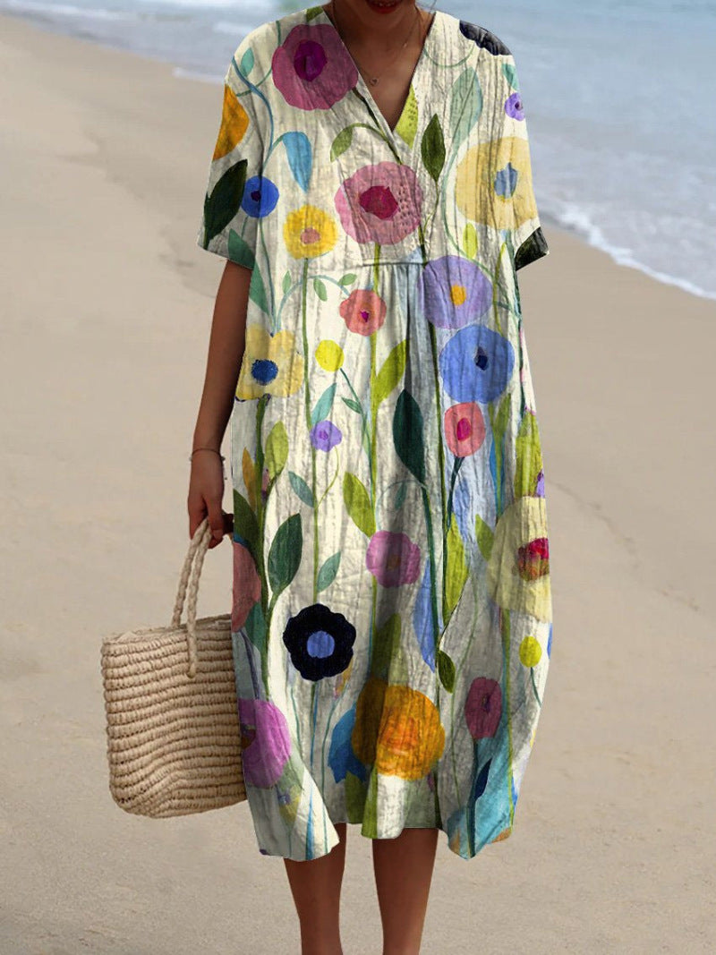 Aria | Flowered dress