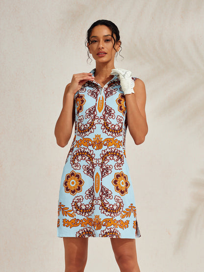 Comfortable Sun Protective Cap Sleeve Dress UPF 50+