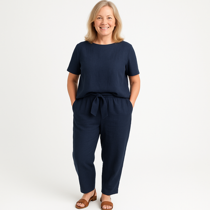 Stylish Women's 2-Piece Summer Outfit - Luxivelle