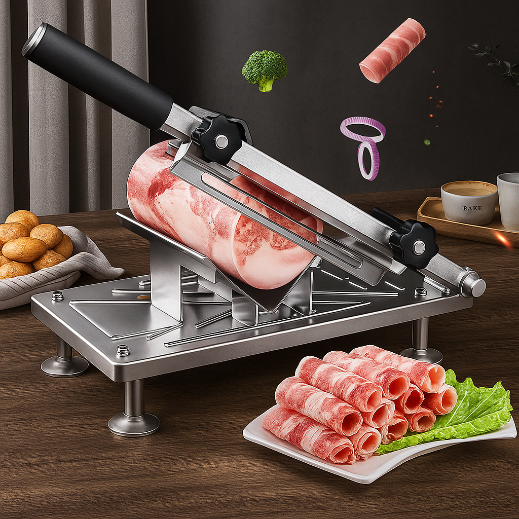 Premium Stainless Steel Kitchen Slicer for Home Use