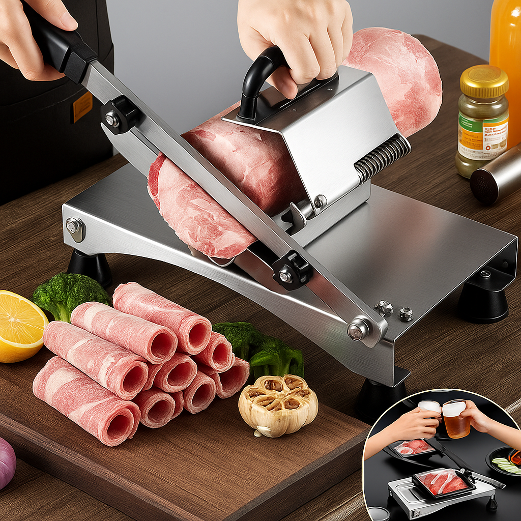 Premium Stainless Steel Kitchen Slicer for Home Use