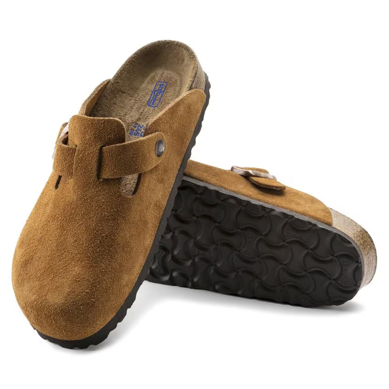 Men's Comfortable Leather Slip On Clogs Summer Shoes