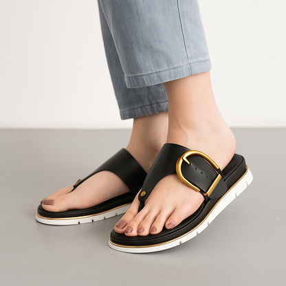 Comfortable Padded Flat Sandals