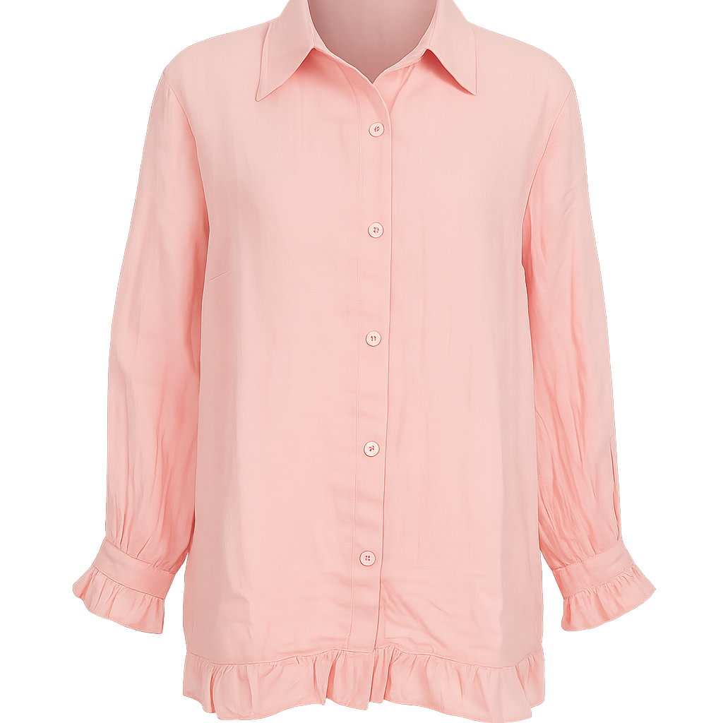 Relaxed Fit Casual Women's Blouse