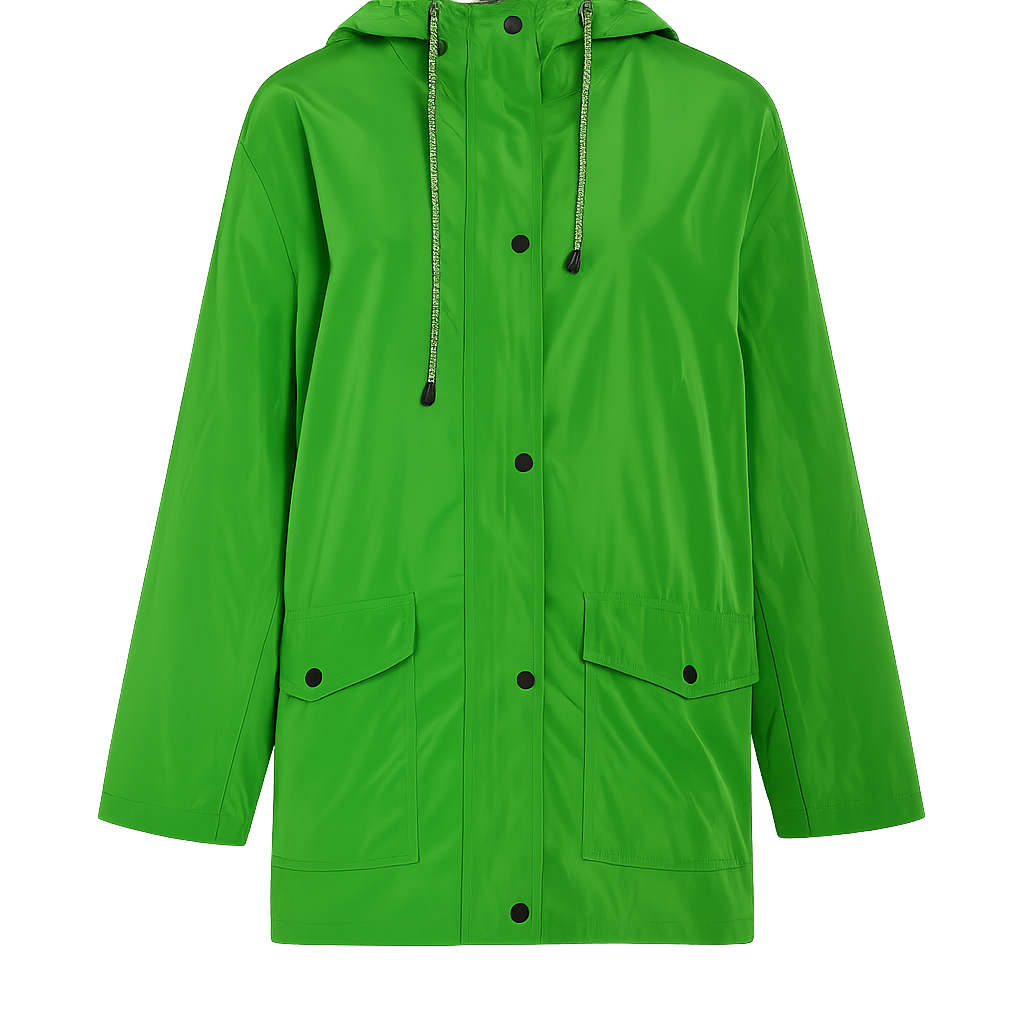Ladies' Rainproof Zip Up Coat