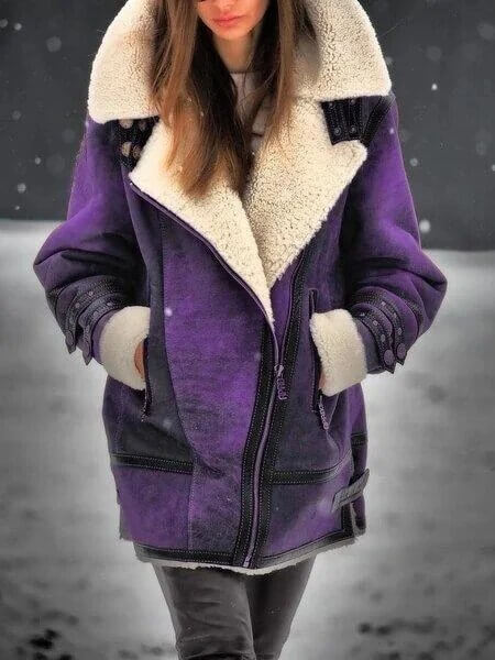 Relaxed Fit Classic Women's Coat