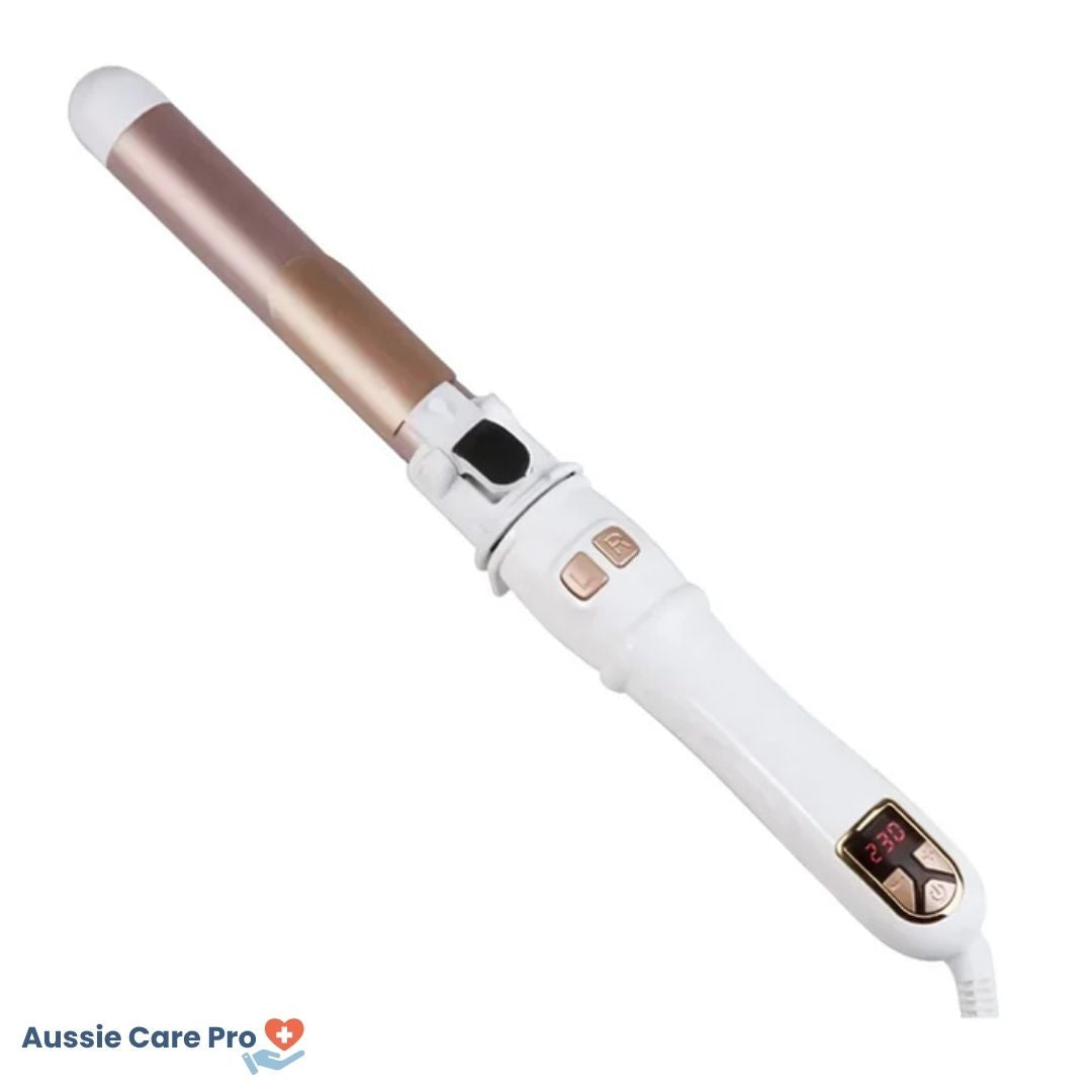 Easy to Use Heated Ceramic Curling Iron - Luxivelle