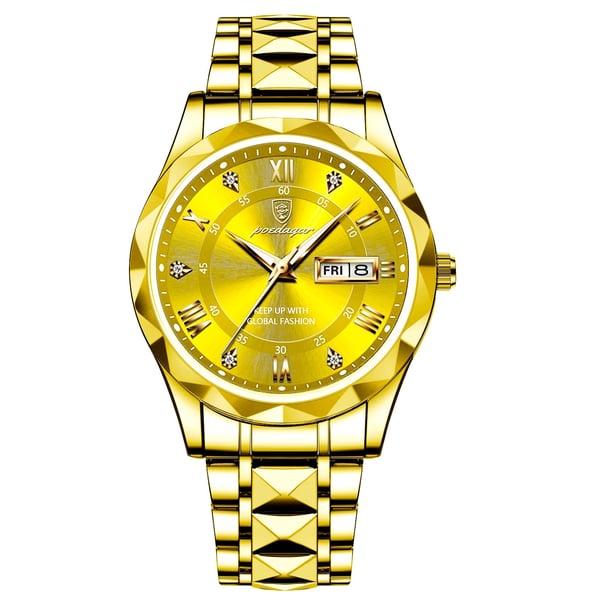 Premium Mens Water Resistant Watch with Date Display