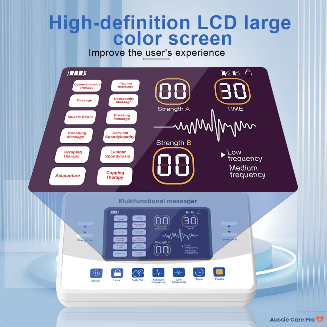 Digital Electric Massage Device - 12 Mode Muscle Reliever