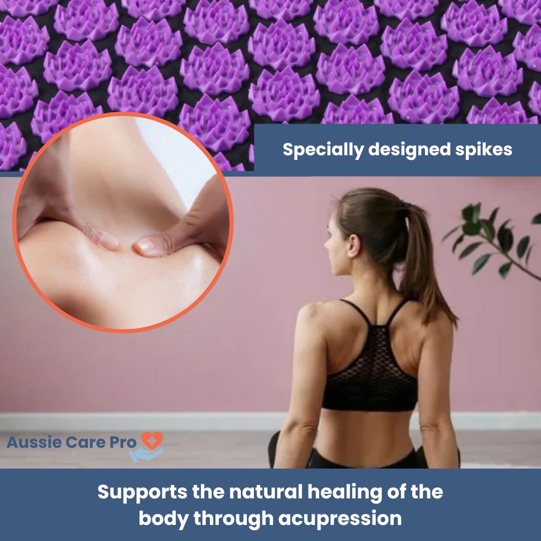Relaxing Full Body Massage Mat for Back Pain Relief