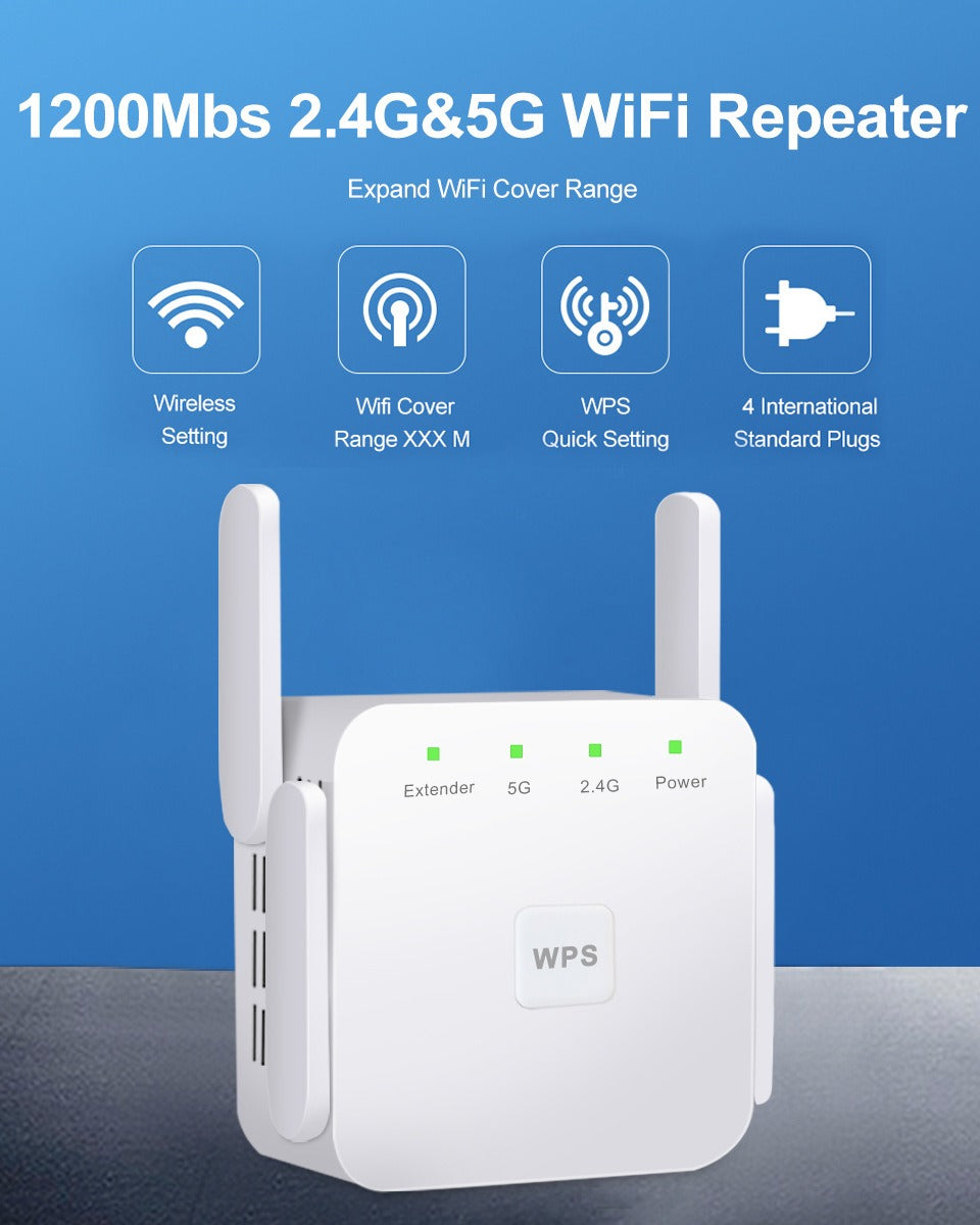 Fast 5G WiFi Signal Booster – Best WiFi Extender UK
