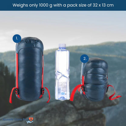 Cozy Insulated Sleeping Bag - Soft & Compact