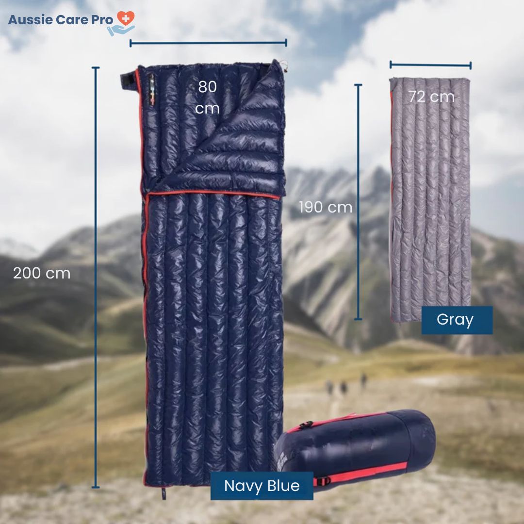 Cozy Insulated Sleeping Bag - Soft & Compact