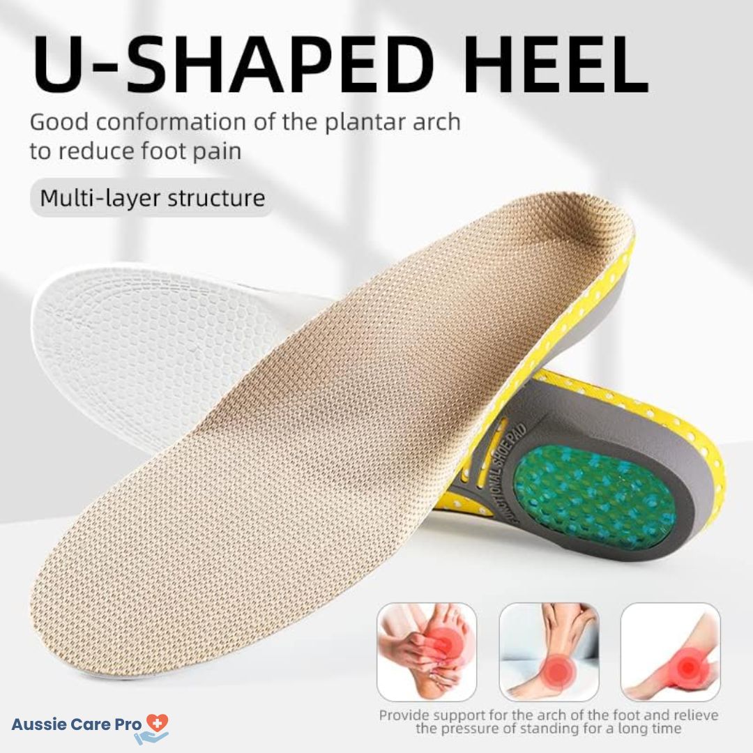 Arch Support Comfort Gel Shoe Insoles