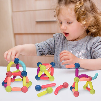 Fun Magnetic Building Blocks for Kids STEM Toy