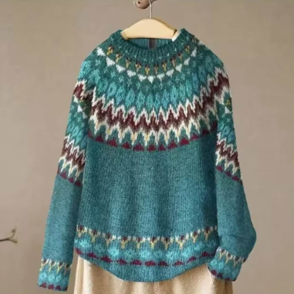 Classic Ladies Cozy Knit Sweater - Luxivelle