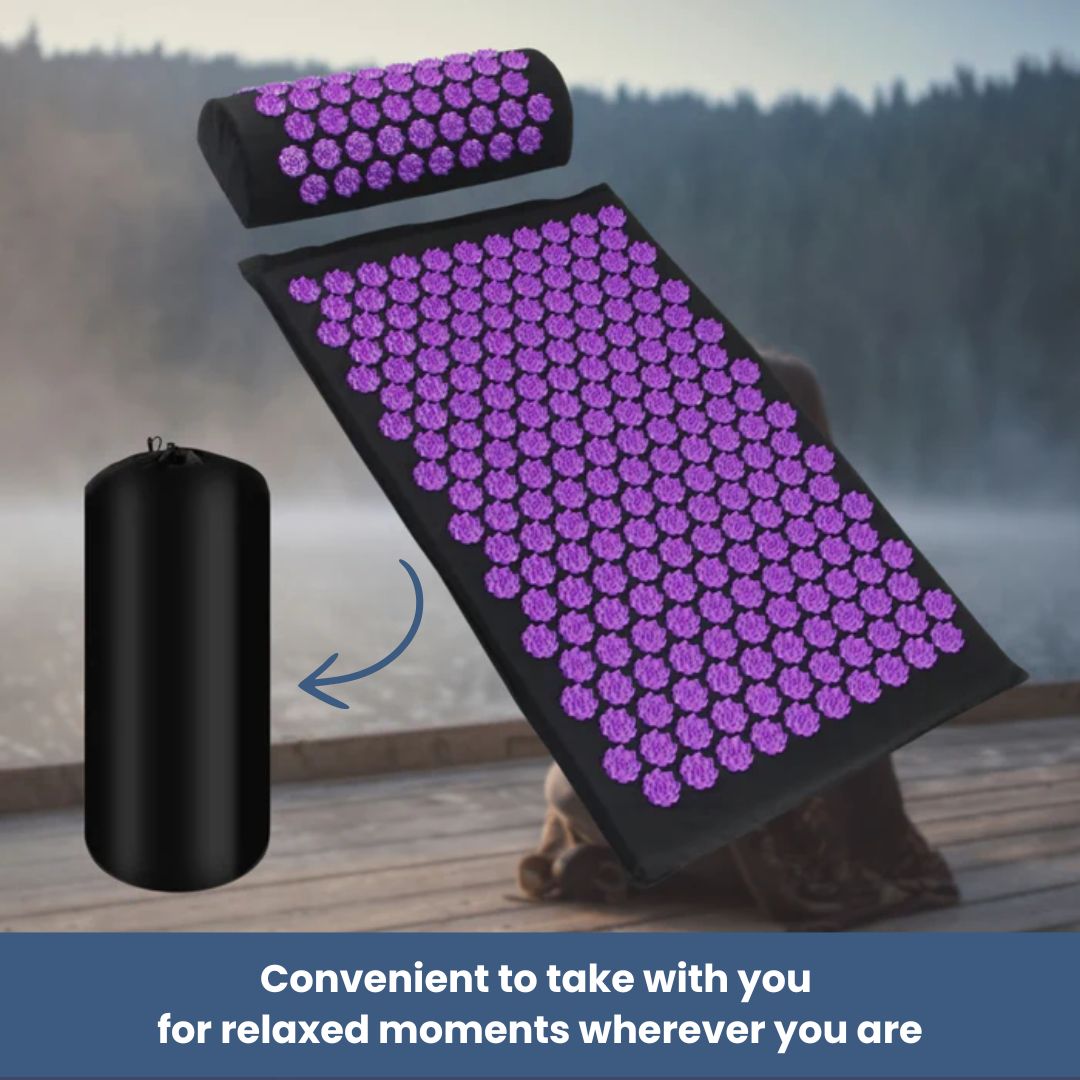 Relaxing Full Body Massage Mat for Back Pain Relief