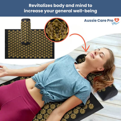 Relaxing Full Body Massage Mat for Back Pain Relief