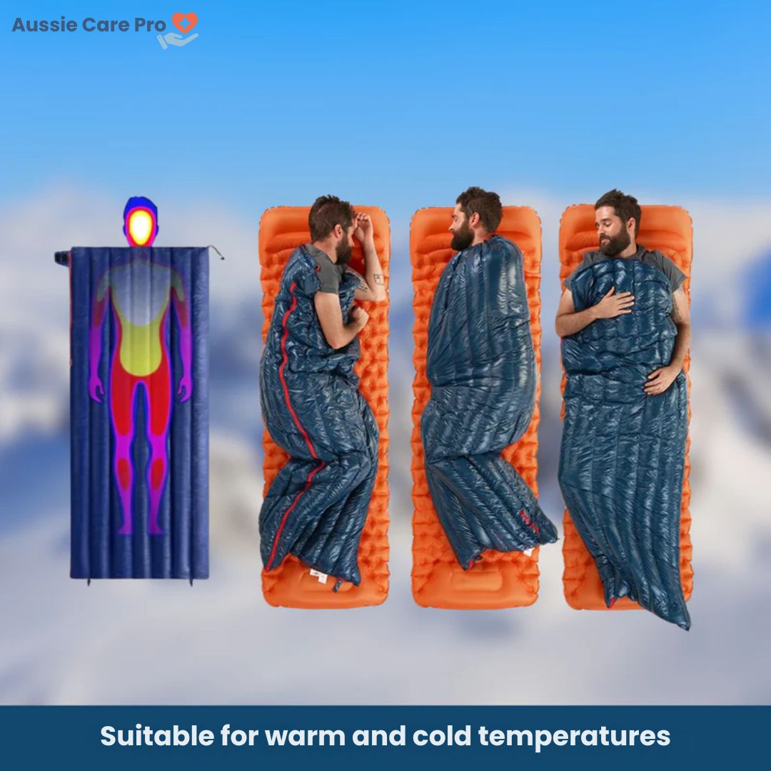 Cozy Insulated Sleeping Bag - Soft & Compact