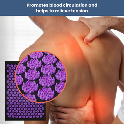 Relaxing Full Body Massage Mat for Back Pain Relief