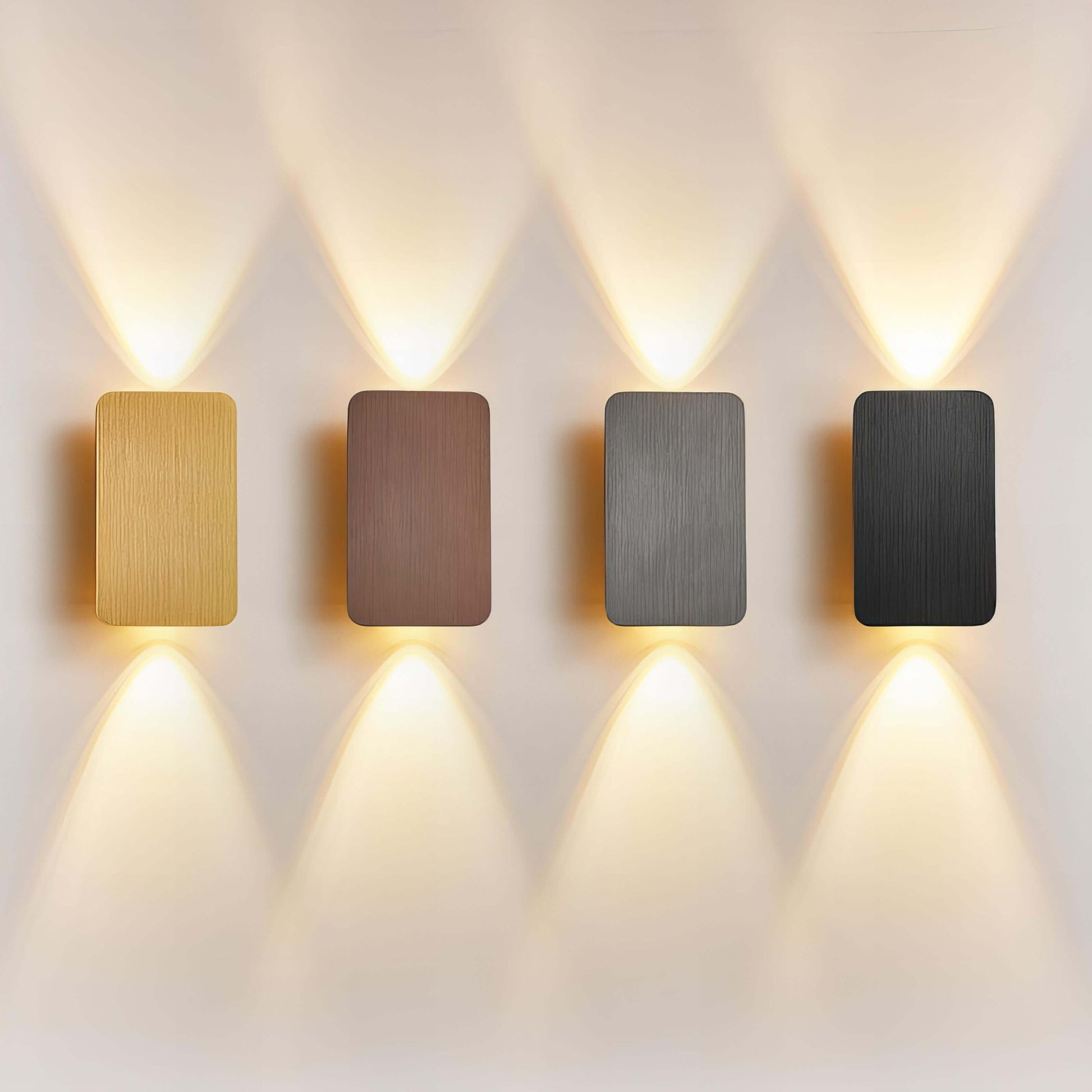 Versatile Rectangular Wall Light with Dimmable LED - Luxivelle