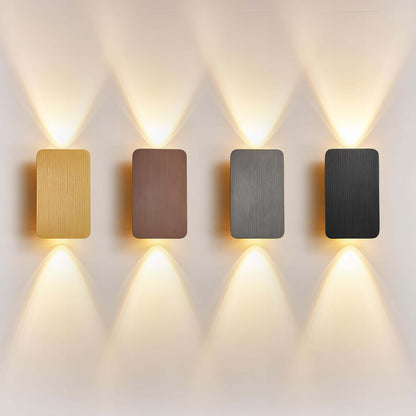 Versatile Rectangular Wall Light with Dimmable LED - Luxivelle