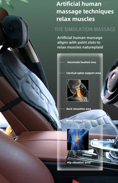 Heated Massage Chair for Back Pain Relief and Relaxation