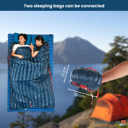 Cozy Insulated Sleeping Bag - Soft & Compact