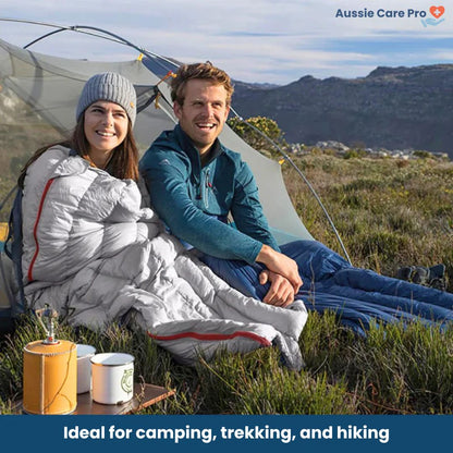 Cozy Insulated Sleeping Bag - Soft & Compact
