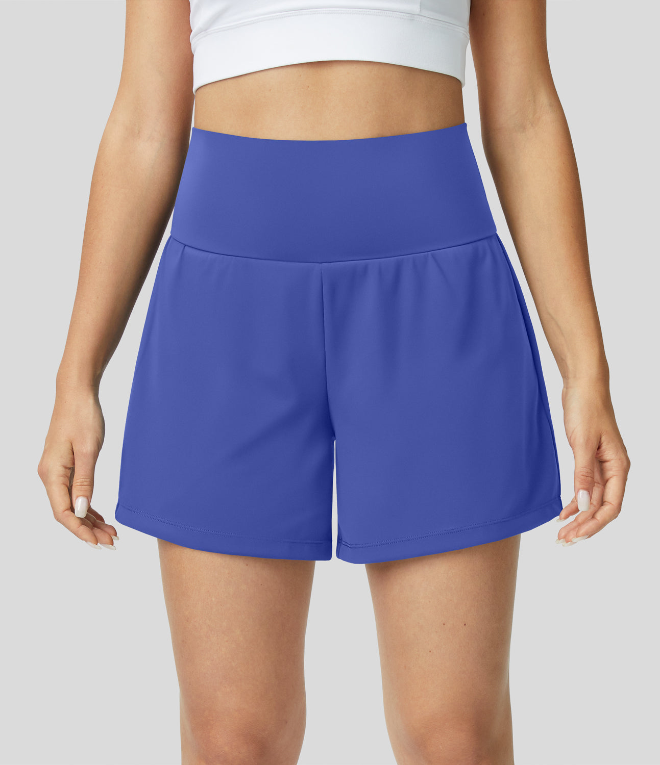 Variant image for Margarethe Yoga Shorts - 2-in-1 High Waist with Pockets, Breathable Fabric-26