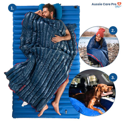 Cozy Insulated Sleeping Bag - Soft & Compact
