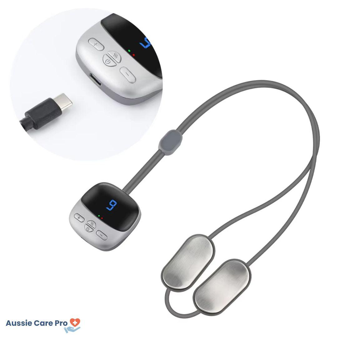 Relaxing Wireless Neck Massager with Heat Therapy