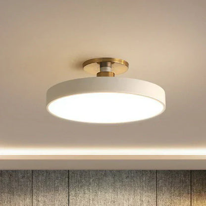 Bright Round LED Ceiling Lamp – Simple Scandinavian Style