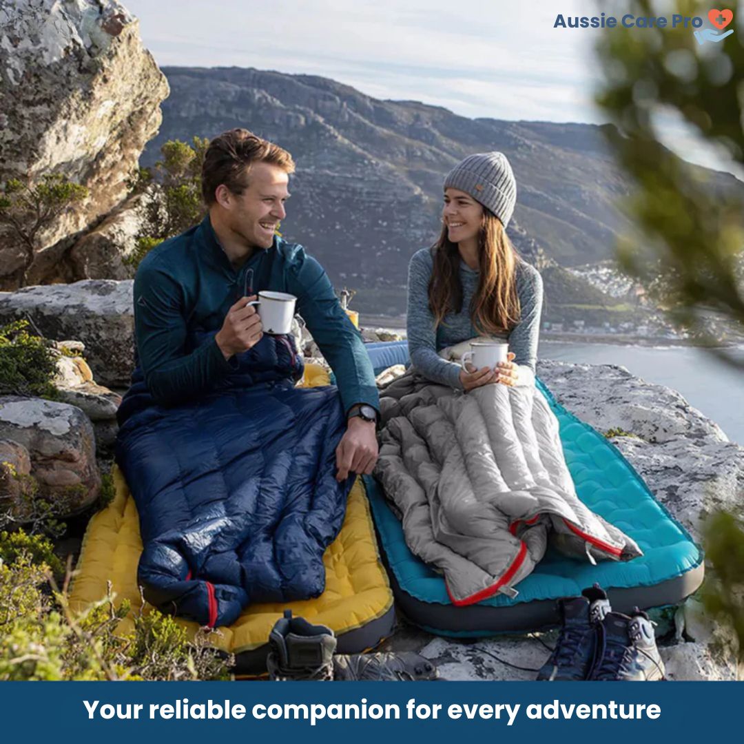 Cozy Insulated Sleeping Bag - Soft & Compact