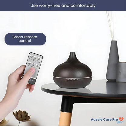 Compact Cool Mist Humidifier with Remote