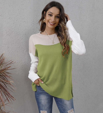 Soft Crew Neck Oversized Sweater