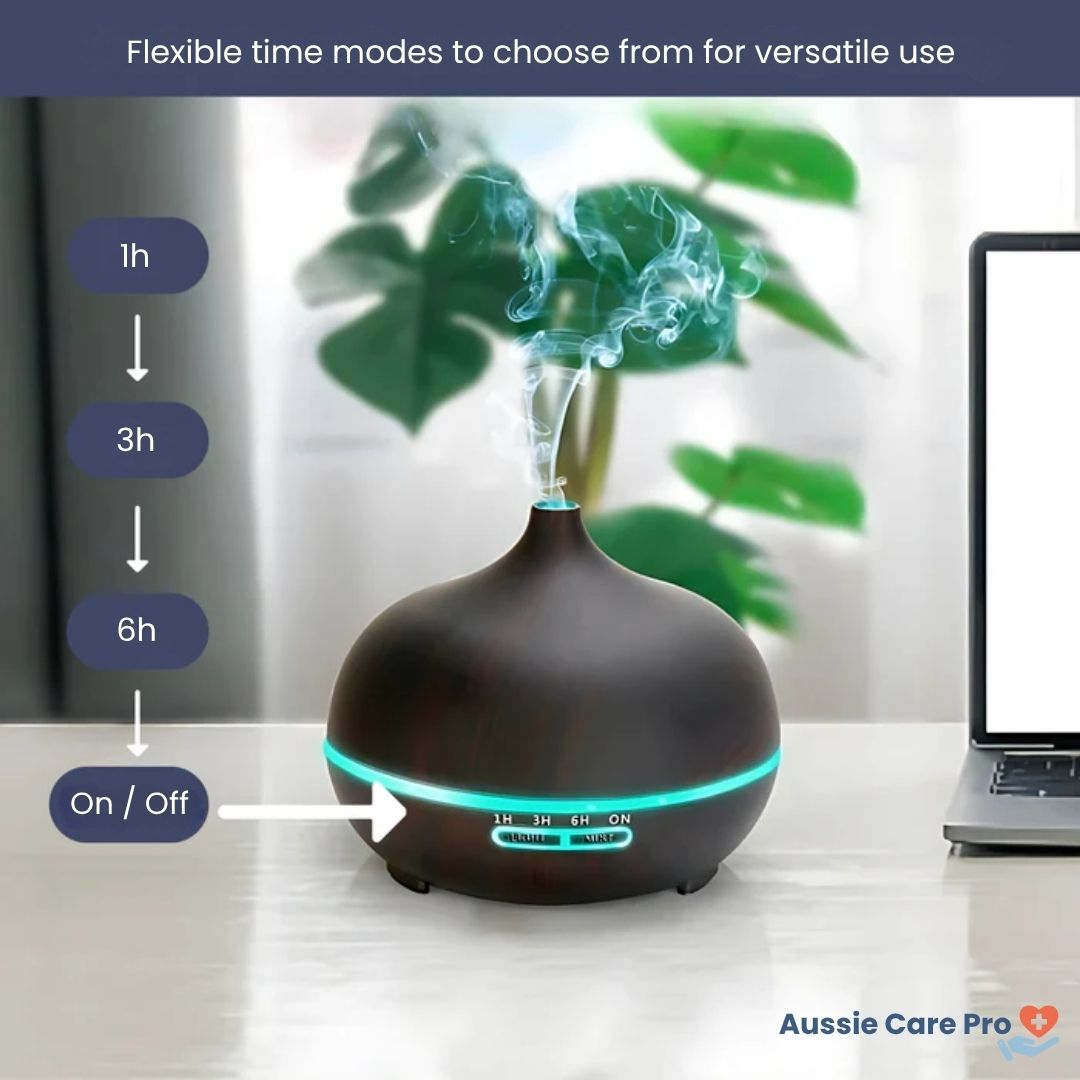 Compact Cool Mist Humidifier with Remote