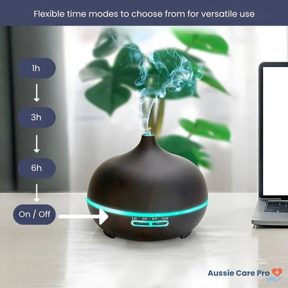 Compact Cool Mist Humidifier with Remote
