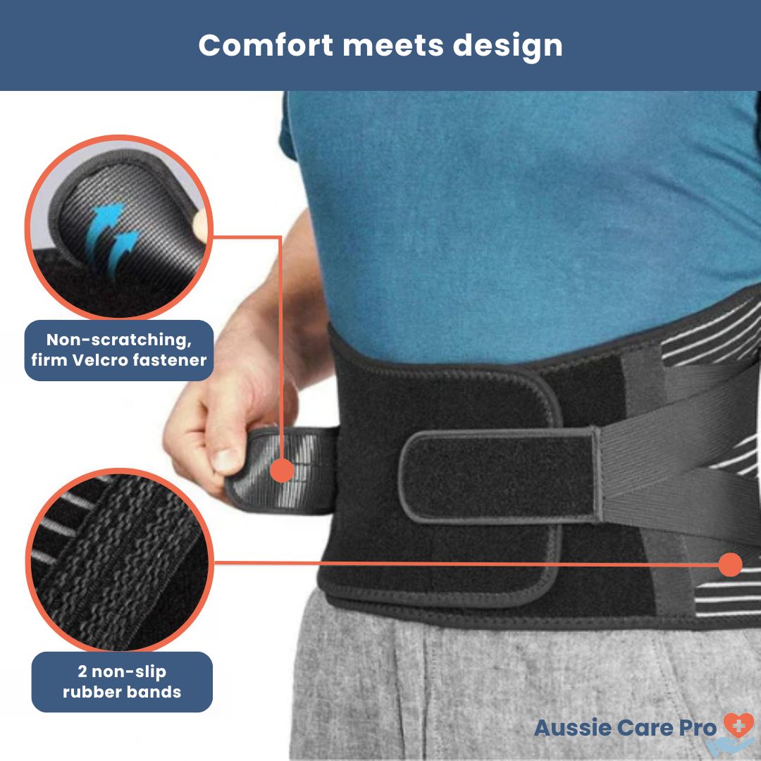 Comfortable Back Support Belt for Lower Back Pain Relief