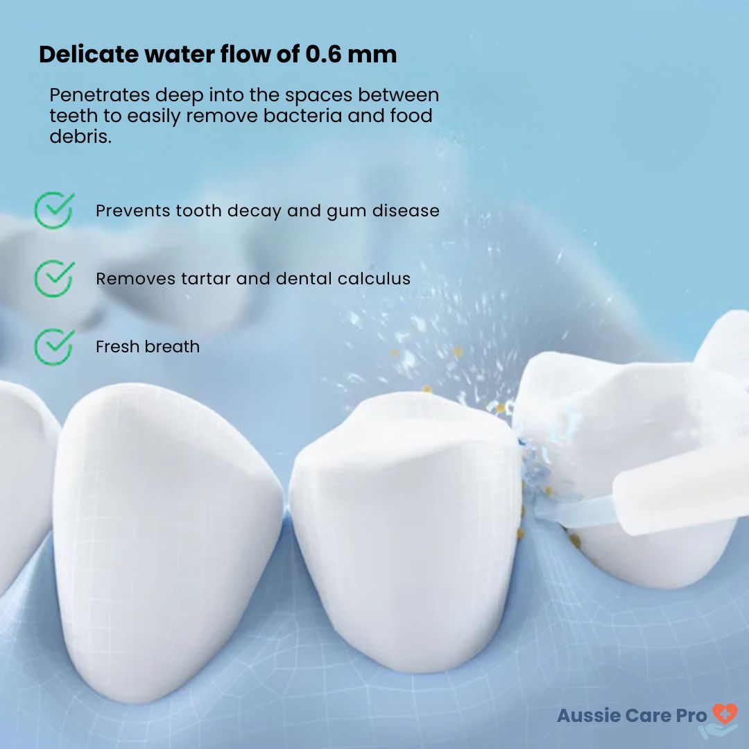 Wireless Rechargeable Water Flosser – Compact Oral Cleaner