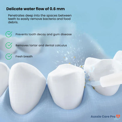 Wireless Rechargeable Water Flosser – Compact Oral Cleaner