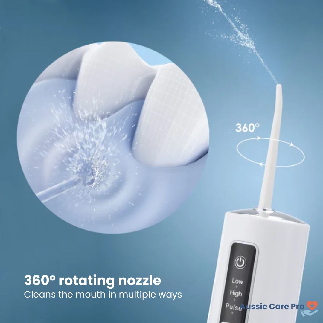 Wireless Rechargeable Water Flosser – Compact Oral Cleaner