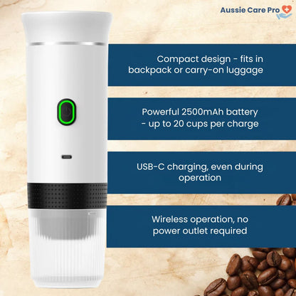 Compact Travel Espresso Machine
