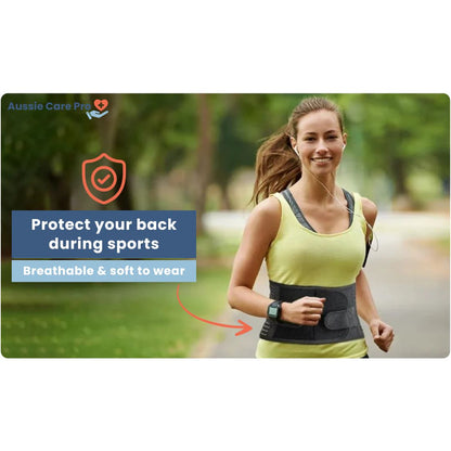 Comfortable Back Support Belt for Lower Back Pain Relief