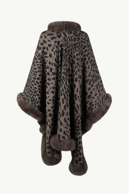 Animal Print Shawl Wrap