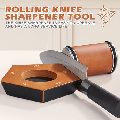 Easy Use Diamond Knife Sharpener - Compact Precision Tool